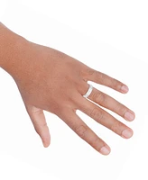 Men's Diamond Comfort Fit Band Ring (1 ct. t.w.) 14k White Gold (also Yellow Gold)