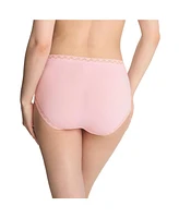 Natori Women's No-show Pima Cotton Bliss Full Brief Panty