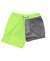 Snapper Rock Big Boys Citron Comfort Lined Swim Short