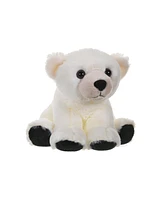 Wild Republic Cuddlekins Mini Polar Bear Stuffed Animal, 8 Inches