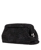 Nina All Over Crystal Frame Magnet Clutch