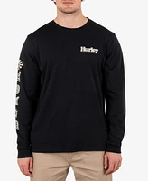 Hurley Men's Everyday Society Long Sleeve T-Shirt