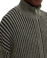 Cotton On Men's Zip Through Knit Sweater