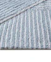 Decor Studio Luna Stripe Skid-Resistant Bath Rug, 20" x 30"