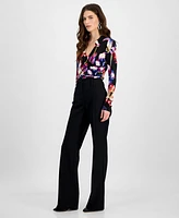 I.n.c. International Concepts Women's Mid Rise Bootcut Pants, Exclusively at Macy's