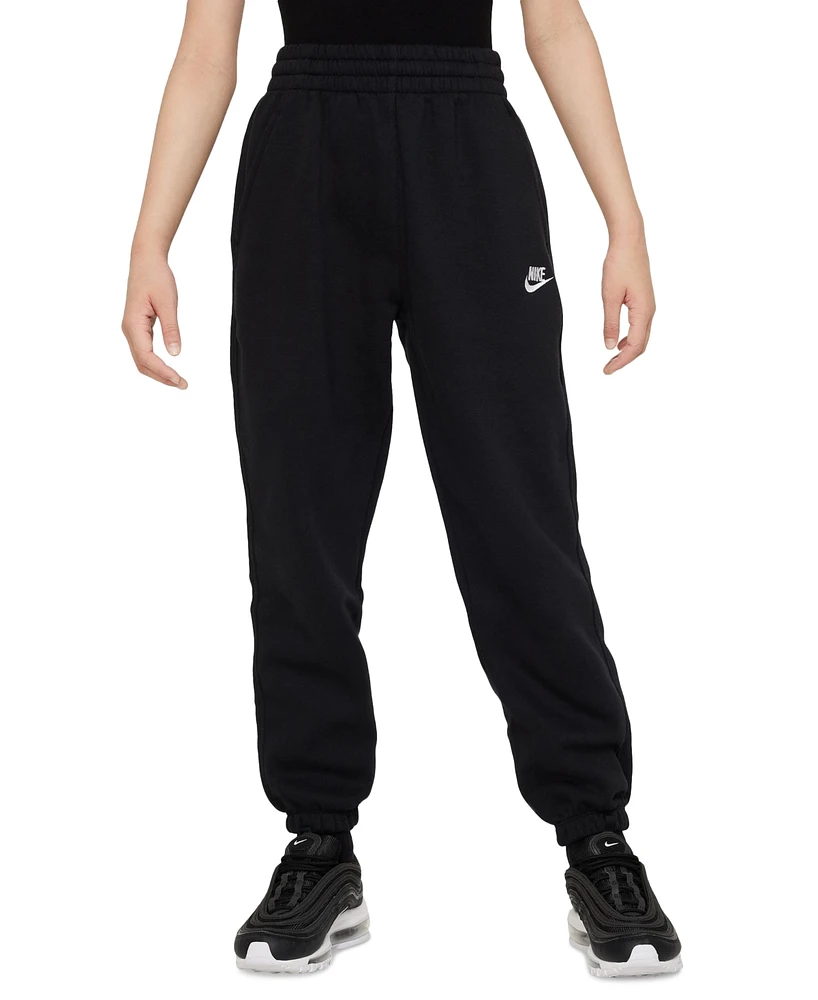Nike Big Kids Sportswear Club Fleece Loose Logo Joggers