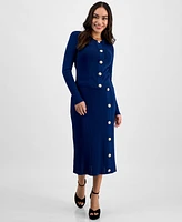 I.n.c. International Concepts Petite Match Set Button Cardigan, Exclusively at Macy's