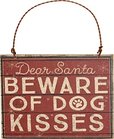 Primitives by Kathy Dog Kisses Ornament