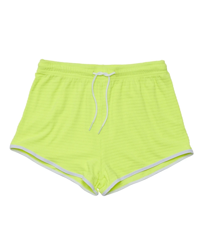 Snapper Rock Big Girls Citron Zest Swim Shorts