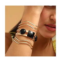 Sohi Women's The Cleo Cuff Bracelet