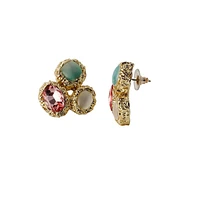 Sohi Women's The Regalis Stud Earrings