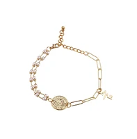 Sohi Women's The Monnaie Chainlink Bracelet