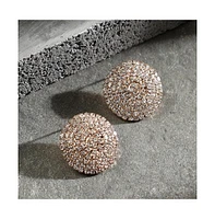 Sohi Women's The Medium Crystalized Stud Earrings