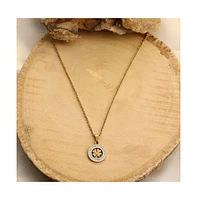 Sohi Women's The Clover Pendant Necklace