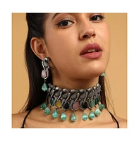 Sohi Women's The Tavus Jewellery Set