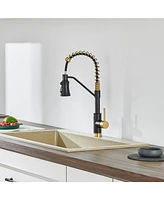 Flynama Pull out Touchless Single Handle Kitchen Faucet with MotionSense