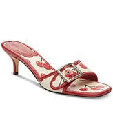 Coach Women's Margot Cherry Print Sandals