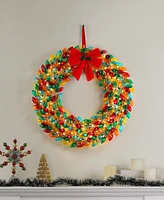 Mr. Christmas 30" Retro C9 Bulb Wreath