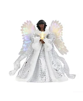 Mr. Christmas 12" Fiber Optic Animated Tree Topper Angel