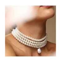 Sohi Women's The Small Jackie Statement Necklace