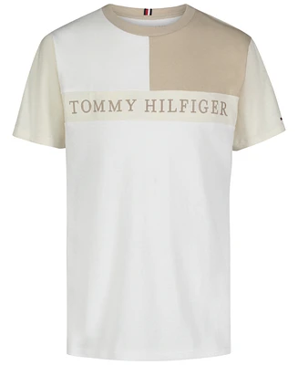 Tommy Hilfiger Big Boy Blocked Short Sleeve Tee