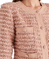 Steve Madden Women's Winter Rose Textured Jacket