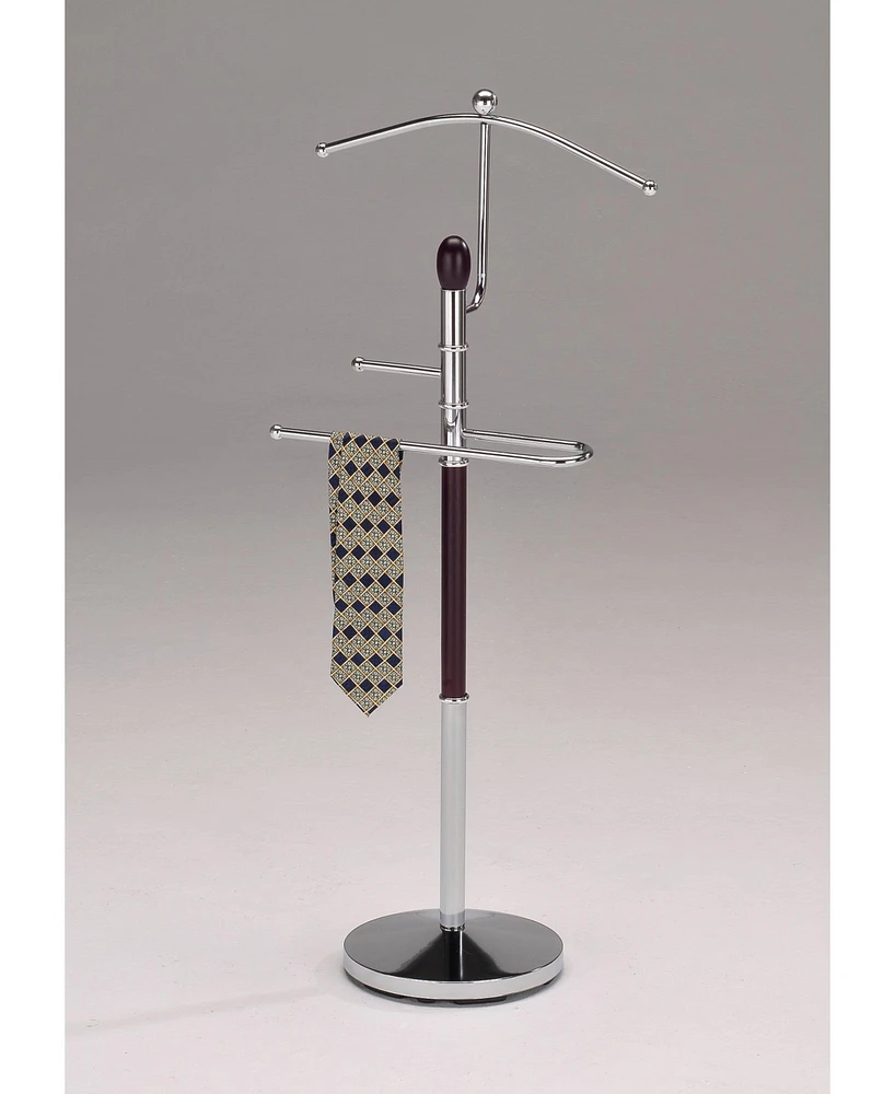 Kings Brand Furniture Allingham Metal & Wood Valet Stand