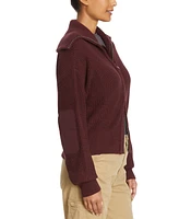 Bass Outdoor Women's Funnel-Neck Zippered Sweater