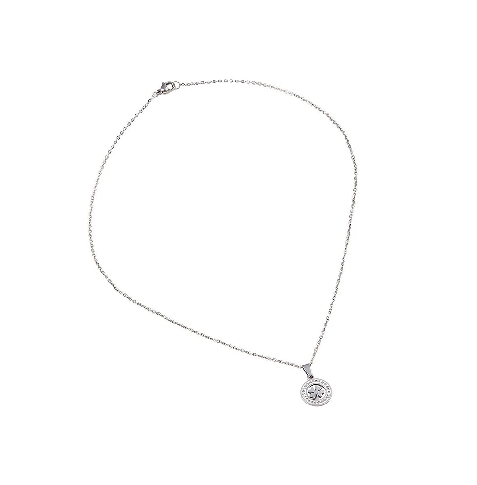 Sohi Women's The Clover Pendant Necklace