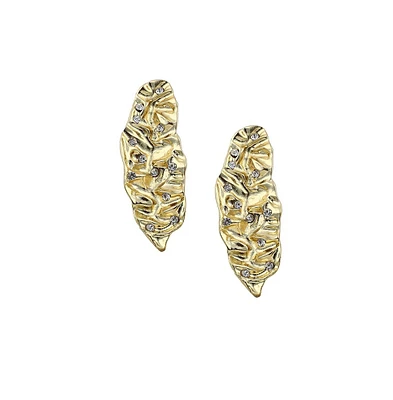 Sohi Women's The Foglia Drop Earrings