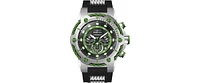 Invicta Men's 46365 Bolt Quartz Chronograph Black, Green Dial Watch