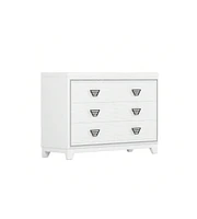 gaomon 6 Drawer Double Dresser, Dresser Closet With Anti-Tip Devices, Metal Handle, Modern Wide Chest Of Drawers, Large Storage Cabinet For Bedroom