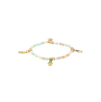 Sohi Women's The Hamsa Multi-Layer Bracelet