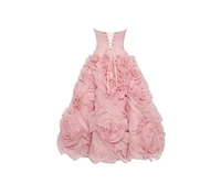 Milla Women's Dramatically Flowered Tulle Dress