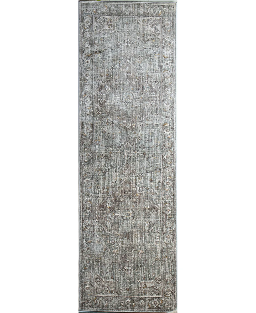Bashian Rugs Legacy LGC106 2'3"x8' Runner Area Rug