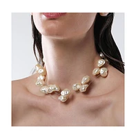 Sohi Women's The Medium Riviera Collar Necklace