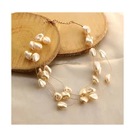 Sohi Women's The Medium Riviera Collar Necklace