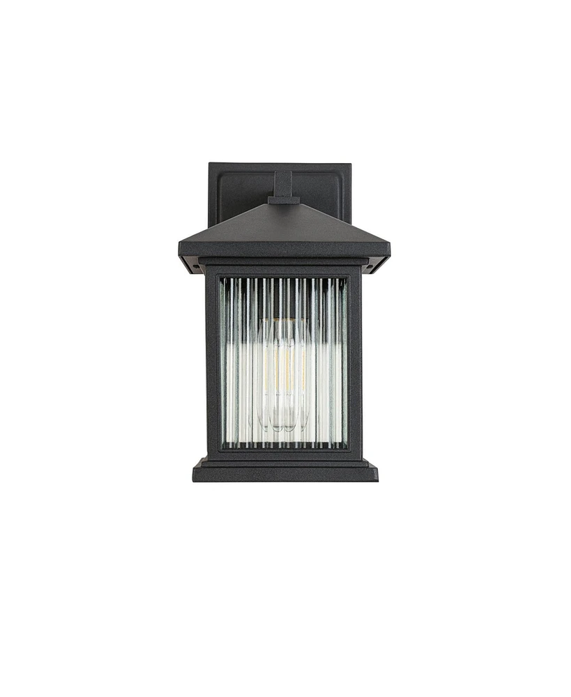 Flynama 1-Light Outdoor Wall Lantern Sconce With No Bulbs Included