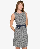 Tommy Hilfiger Women's Printed Sheath Dress