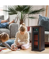 LifeSmart LifePro 1500W Portable Indoor 23" Infrared Quartz Tower Space Heater