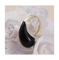 Sohi Women's The Teardrop Finger Ring