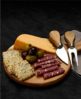 Hammer + Axe Wood Cheese Board and Knife Set