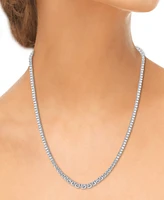 Diamond Necklace (10 ct. t.w.) in 14k White Gold, 16-1/2"