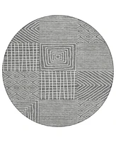 Addison Chantille Machine Washable ACN1044 8'x8' Round Area Rug