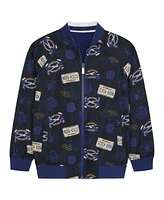 Scotch & Soda Big Boys Reversible Bomber Jacket