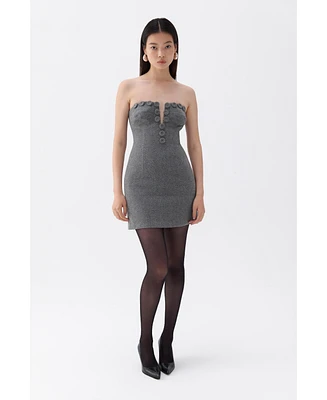 Nocturne Women's Strapless Mini Dress