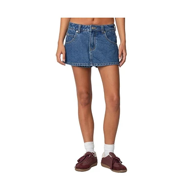 Edikted Womens Talia Micro Skort