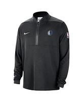 Nike Men's Black Dallas Mavericks 2024/25 Courtside Performance Half-Zip Top