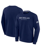 Fanatics Men's Navy Michigan Wolverines Unlimited Pullover Sweatshirt