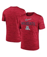 Nike Men's Red Arizona Wildcats Campus Slant Velocity Performance T-Shirt